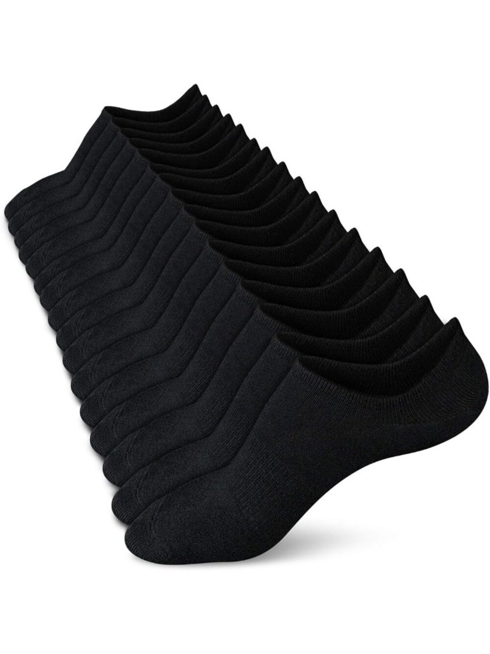 Non-Slip No Show Socks for Women - Low Cut Boat Socks, 4/8 Pairs, Comfortable